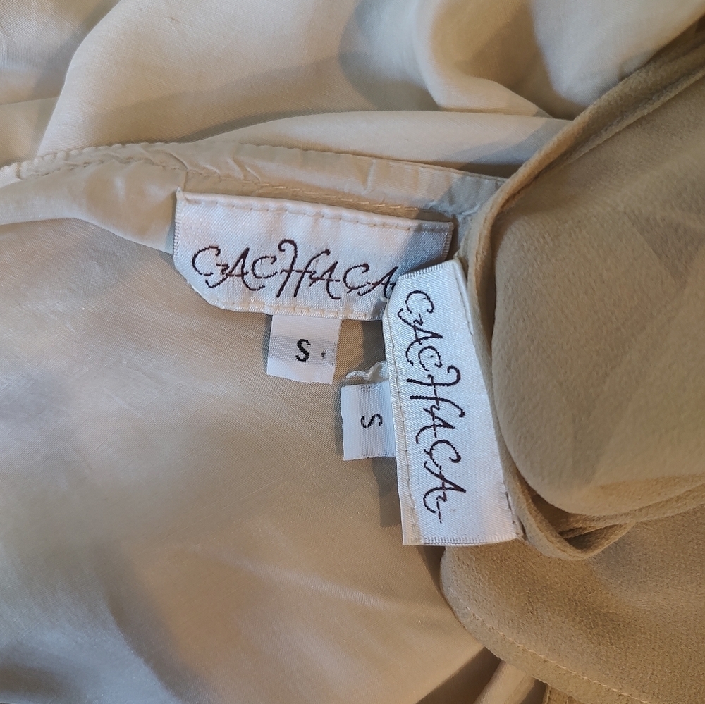 Cachaca Size Small Mild Olive Two Dress Overlay Combo! - Picture 11 of 14